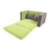 Brown and Green Smartypants Sofa Bed