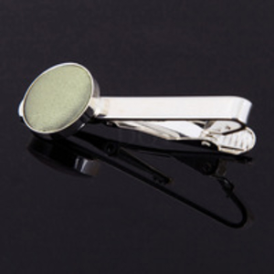 Plain Platinum Tie Clip