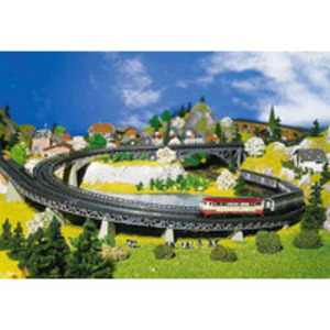 4 Curved Bridge Pieces Radius 1