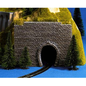 Tunnel Entrance Single Track Reduces HO to N