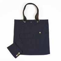 Suit Bag and Matching Cuff Purse in Blue