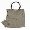 Suit Bag and Matching Cuff Purse in Grey