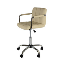 Bahama Swivel Office Chair Cream