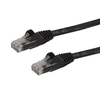 1.5 m CAT6 Patch Cable - 100% Copper Wire - Snagless Connector - Black