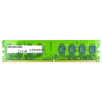 2-Power 1GB DDR2 800MHz DIMM Memory - replaces 2PDPC2800UBMB11G