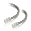 2m Cat5e Non-Booted Unshielded (UTP) Network Patch Cable - Grey