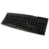 Accuratus 260 EURO HUB keyboard USB QWERTY English Black