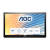 AOC 59 Series E1659FWU LED display 39.6 cm (15.6") 1366 x 768 pixels Black