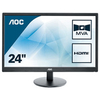 AOC Basic-line M2470SWH LED display 59.9 cm (23.6"") 1920 x 1080 pixels Full HD Black