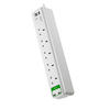 APC SurgeArrest 5 AC outlet(s) 230 V White 1.83 m