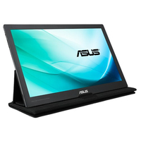 ASUS MB169C+ computer monitor 39.6 cm (15.6") 1920 x 1080 pixels Full HD LED Flat Black, Grey