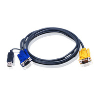 Aten 2L5203UP KVM cable Black 3 m