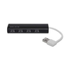 Belkin F4U042BT interface hub 480 Mbit/s Black