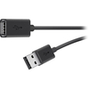 Belkin USB 2.0 A M/F 1.8m USB cable USB A Male Female Black