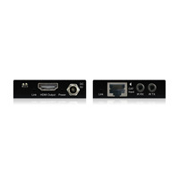Blustream EX40B-KIT AV extender AV transmitter & receiver Black