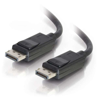C2G 3m DisplayPort Cable with Latches 8K UHD M/M - 4K - Black
