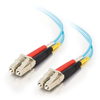 C2G 85554 fibre optic cable 10 m OFNR LC Turquoise