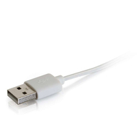 C2G 86051 lightning cable 1 m White