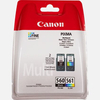 Canon 3713C005 (PG-560 CL 561) Ink cartridge multi pack,  7, 5ml + 8, 3ml,  Pack qty 2