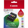 Canon CLI-526 C/M/Y/BK Original Black, Cyan, Yellow, Magenta Multipack 4 pc(s)
