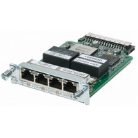 Cisco 4-Port T1/E1 Clear Channel High-Speed WAN Interface Card network switch component