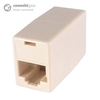 CONNEkT Gear RJ45 CAT5e Coupler - Cream