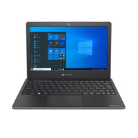 Dynabook Satellite Pro E10-S-10H Notebook 11.6" 1366 x 768 pixels Intel&174; Celeron&174; 8 GB DDR4-SDRAM 128 GB SSD Wi-Fi 5 (802.11ac) Windows 10 Pro Black