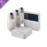 Energenie Mi&pipe;Home Thermostat Pack & Three Pack of Radiator Valves includes Hub