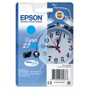 Epson Alarm clock Singlepack Cyan 27XL DURABrite Ultra Ink