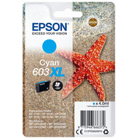 Epson C13T03A24010 (603XL) Ink cartridge cyan,  350 pages,  4ml