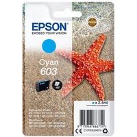 Epson C13T03U24010 (603) Ink cartridge cyan,  130 pages,  2ml