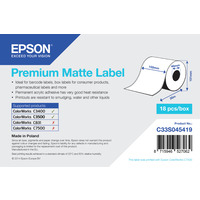 Epson Premium Matte Label - Continuous Roll: 102mm x 35m