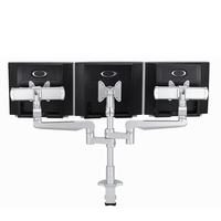 Ergo CMS2977S flat panel desk mount 68.6 cm (27"") Clamp Silver