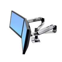 Ergotron LX Series Dual Side-by-Side Arm 68.6 cm (27") Silver