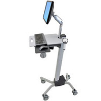 Ergotron Neo-Flex LCD Cart computer desk Grey