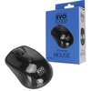 EVO LABS WIRLELESS GLOSS BLACK MOUSE