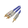 EXC 109512 audio cable 5 m 3.5mm 2 x RCA Metallic,  Purple