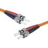 EXC 390010 fibre optic cable 1 m ST/UPC OM1 Orange