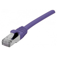 EXC 858515 networking cable Purple 0.5 m Cat6a S/FTP (S-STP)