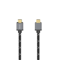 Hama 00205238 HDMI cable 1 m HDMI Type A (Standard) Black,  Grey