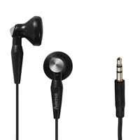 Hama Basic4Music Headphones In-ear Black