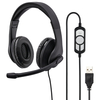 Hama HS-USB300 Headset Head-band USB Type-A Black