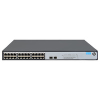 Hewlett Packard Enterprise OfficeConnect 1420 24G 2SFP+ Unmanaged L2 Gigabit Ethernet (10/100/1000) 1U Grey