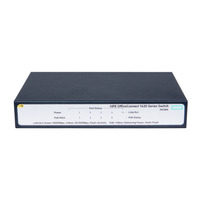 Hewlett Packard Enterprise OfficeConnect 1420 5G PoE+ (32W) Unmanaged L2 Gigabit Ethernet (10/100/1000) Grey 1U Power over Ethernet (PoE)