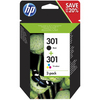 HP 301 Original Black, Cyan, Magenta, Yellow Multipack