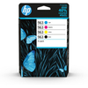 HP 6ZC70AE301 (963) Ink cartridge multi pack,  47, 8ml + 3x10, 7ml,  Pack qty 4
