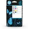 HP 6ZC71AE (932/933) Ink cartridge multi pack,  400pg + 3x330pg,  Pack qty 4