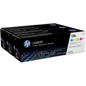 HP CF371AM (128A) Toner MultiPack,  1.3K pages,  Pack qty 3