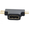 Hypertec 129904-HY cable gender changer Mini HDMI/Micro HDMI HDMI A Black