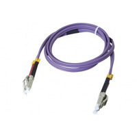 Hypertec ProConnectLite fibre optic cable 2 m LC OM3 Purple